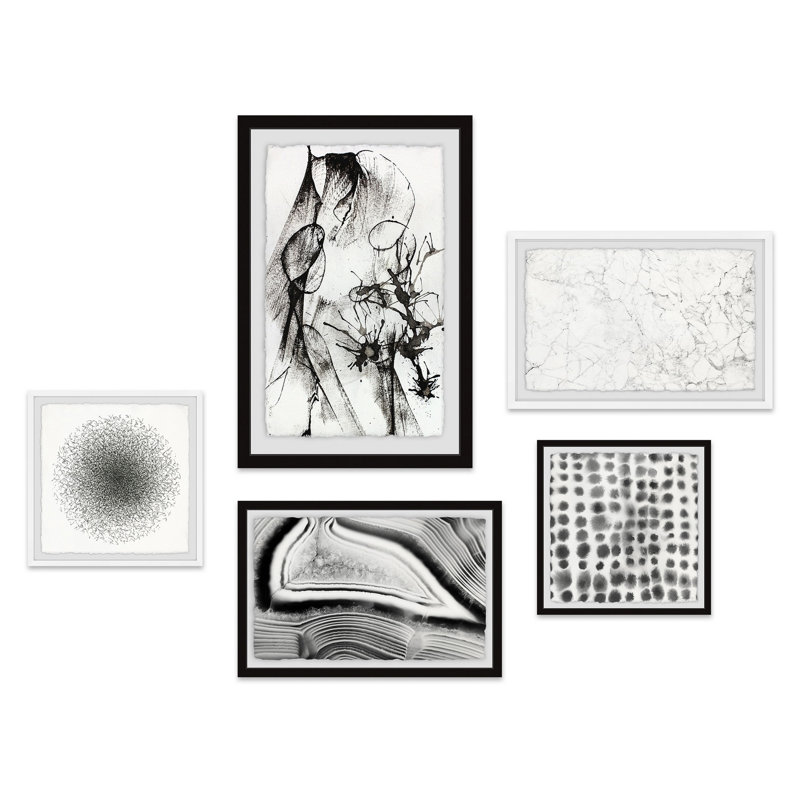 « encres de wonder pentaptych »