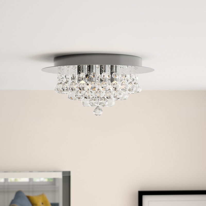 Flush Mount, Chrome