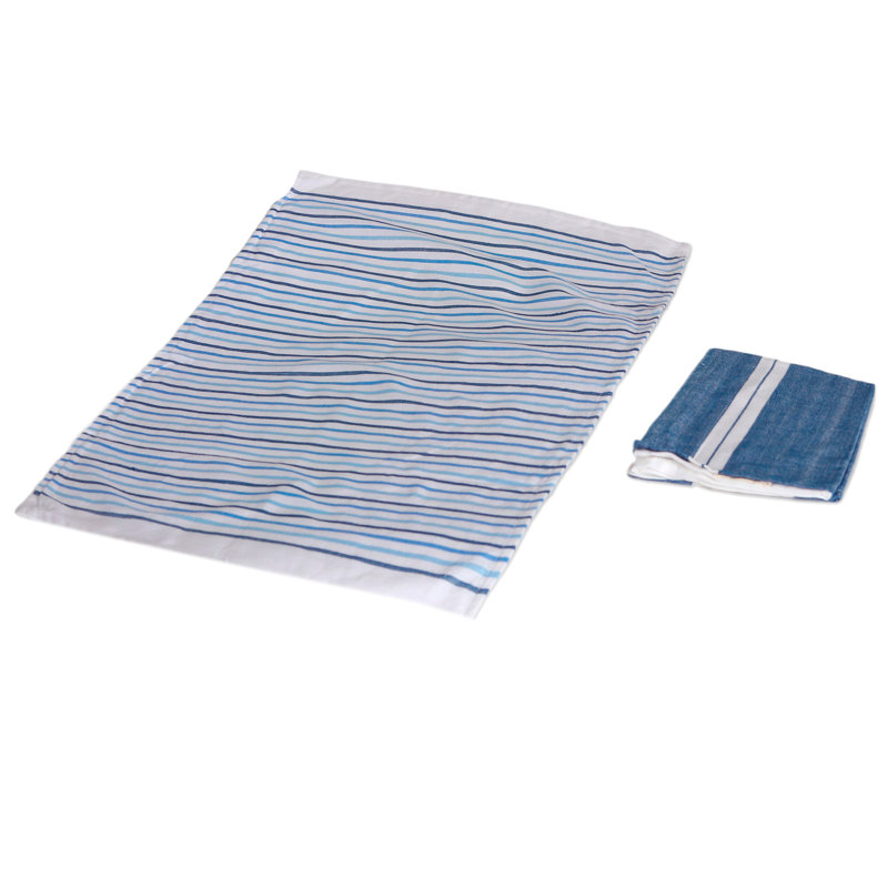 Cotton Stripe Dish Cloth Kitchen Towel
