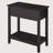 End Table, Narrow Side Table With Flip Top, Storage Cabinet, Bottom Shelf For Living Room