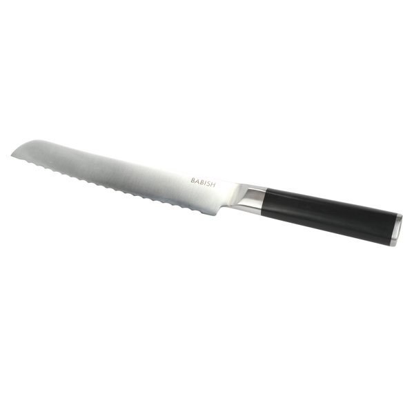  Babish High-Carbon 1.4116 German Steel Cutlery, 8 Chef Knife,  & High-Carbon 1.4116 German Steel Cutlery, Bread Knife: Home & Kitchen