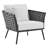 Modway Stance 3 Piece Outdoor Patio Aluminum Sectional Sofa Set-923948891-923948894