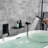 1 Handle Wall Waterfall Faucet with Diverter