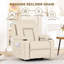 Saven 90cm Wide Swivel Home Theatre Recliner-23361259