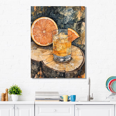 Cocktail Téquila avec verre de pamplemousse I - liqueur