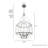 Indria 3 - Light Geometric Pendant-64362031-64362030