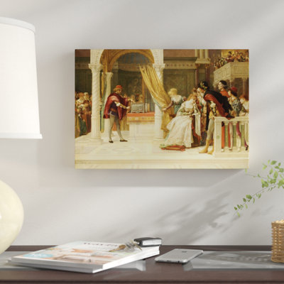 The Merchant of Venice Graphic Art Print on Canvas