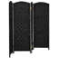 2 Ft. Tall Diamond Weave Fiber Room Divider - Dark Mocha - 8 Panel-764392048-764392063-764392062