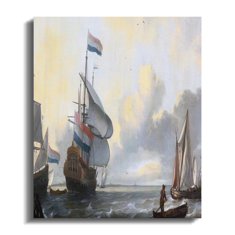 1 Piece Wrapped Canvas Wall Art Set, 76.2" H x 38.1" W