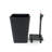 2-Pack Smart Self-Watering Square Planter For Indoor And Outdoor - Hand Woven Wicker - Espresso-2080800756