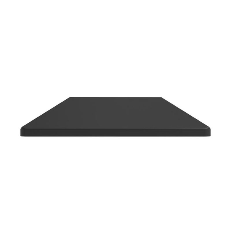 Fortress Versai Gloss Black Metal Fence End Cover 2-Pack