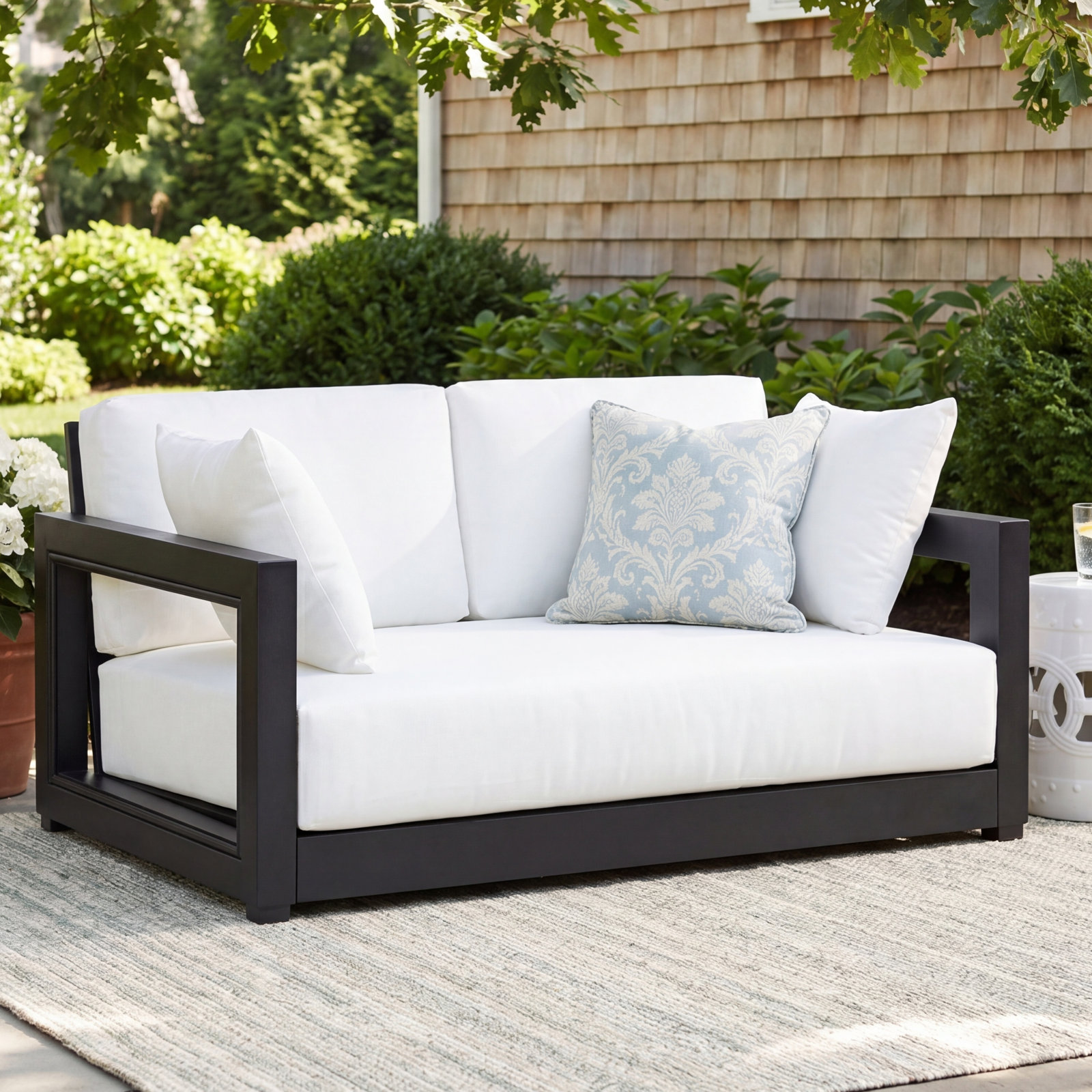 Melrose 53" Patio Loveseat