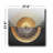 Golden Eclipse Modern Wall Art – 27.6'' X 27.6''