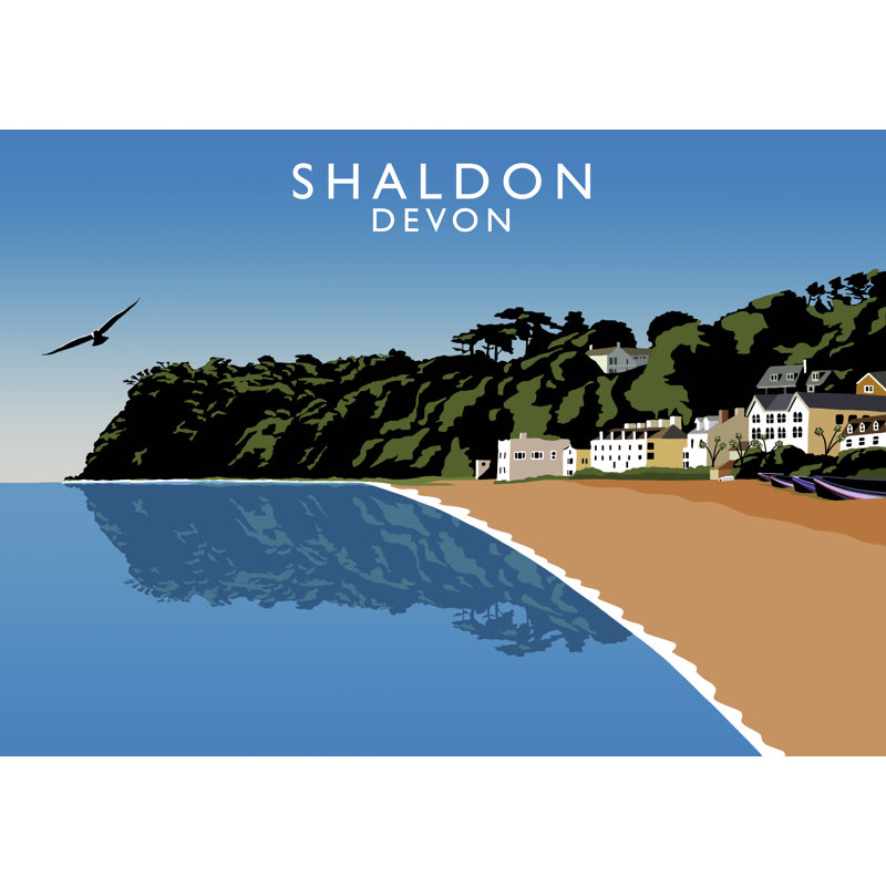 'Shaldon' by Richard O'Neil - Print, No Frame, 30 cm H x 40 cm W x 1 cm D