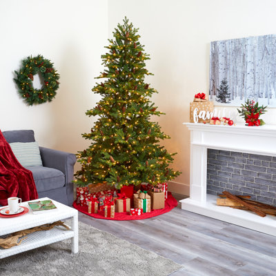 Easy Set-Up Lighted Christmas Tree
