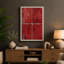 Four Red Fragments Industrial - Wrapped Canvas-1099550681-1099550671