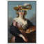 "Lunettes de soleil à chapeau de plumes"-98579500-98579501