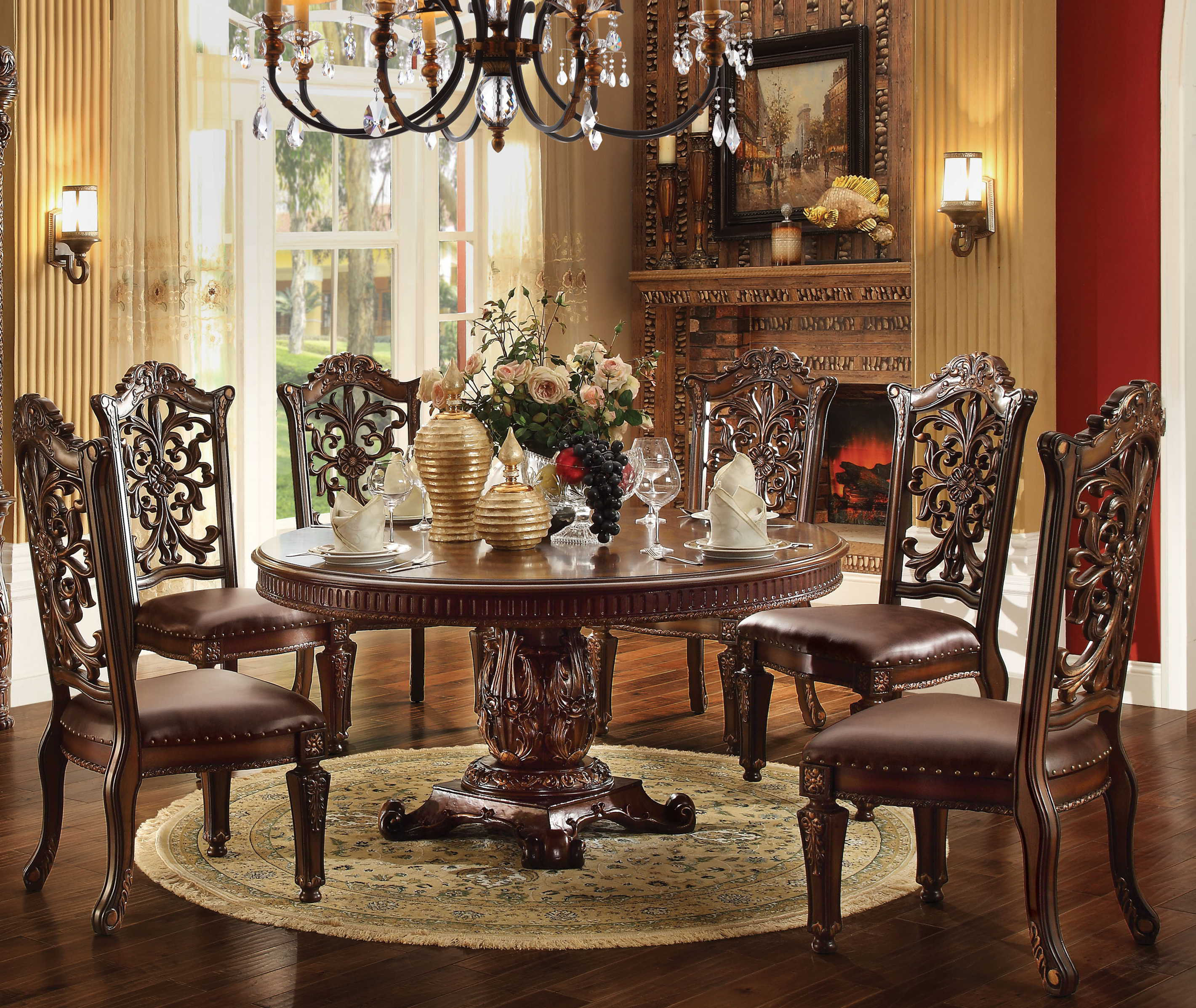Lark Manor™ Carlene 7 Piece Dining Set | Wayfair