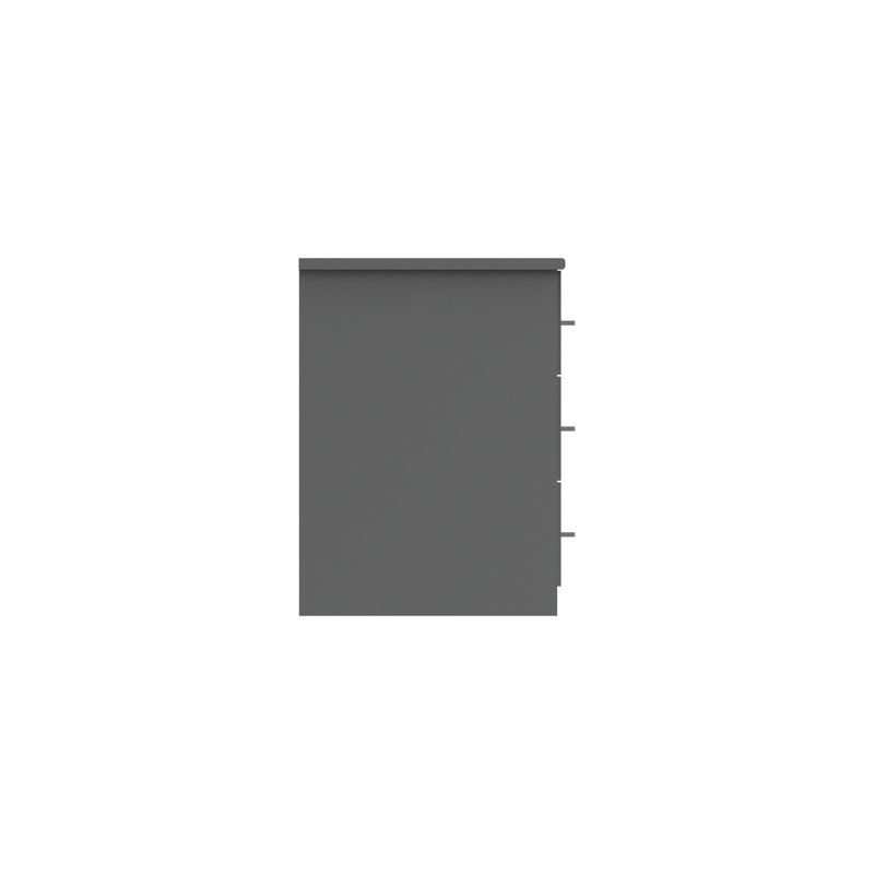 Niemeyer Dressing Table, Dark Grey