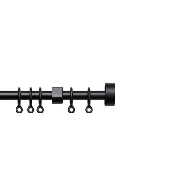 Malysa 280cm 1cm Single Curtain Pole