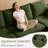107" Corduroy U-Shaped Sectional Sofa with Storage, Modular Deep Seat Couch for Living Room-481165346