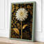 Golden Gerbera Botanical - Wrapped Canvas-837275955-837275956
