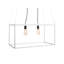Alvaro 2 - Light White Square/Rectangle Pendant-40239216