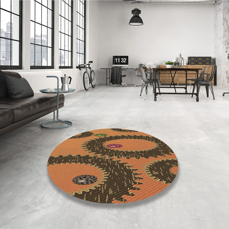Indoor Rug, Round 8'