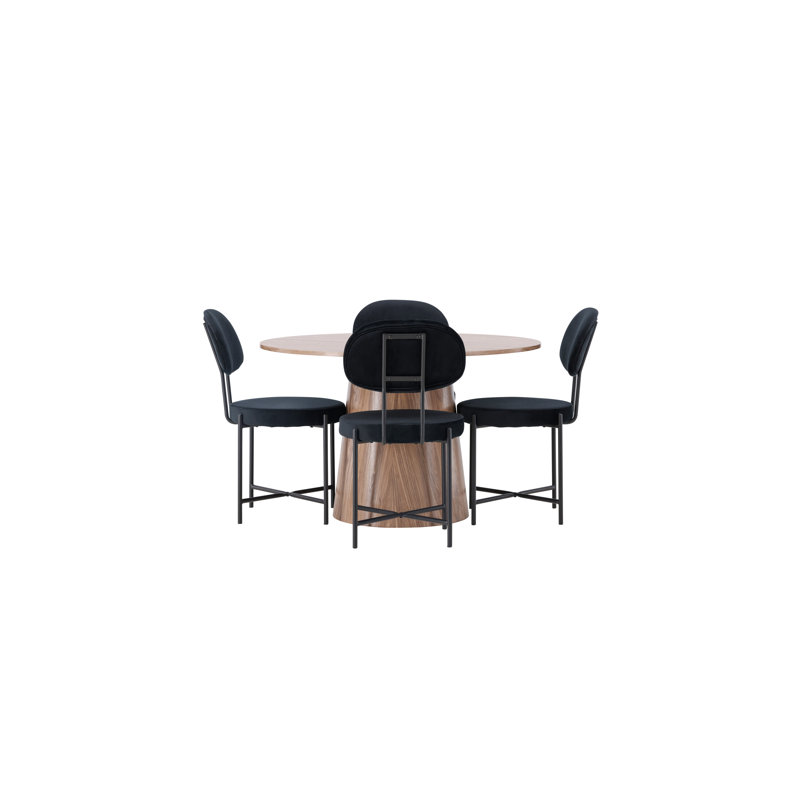 Araf 4 - Person Dining Set, Beige