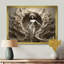 «Indian Mokshas Ethereal Eggshell - Hindouisme», reproduction d'art sur toile encadrée-1146315924-1146315949