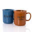 Gibson Home Thoughtful Morning 4 Piece 26 Ounce Stoneware Cup Set In Assorted Colours