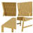 5-Piece Premium Indoor/Outdoor Conversation Set - All-Weather PP Construction with Nesting Tables​-250651151