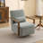Ynes 30.8" Wide Upholstered Swivel Armchair-820767335