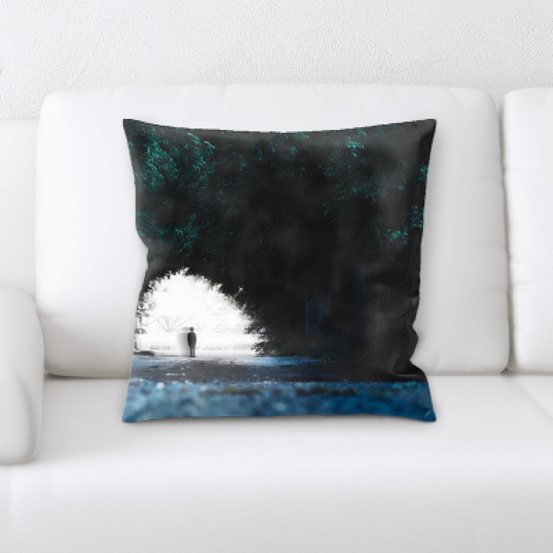 Coussin décoratif flou