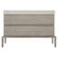 Ritter 2 - Drawer Nightstand in Flint/Sand Gray