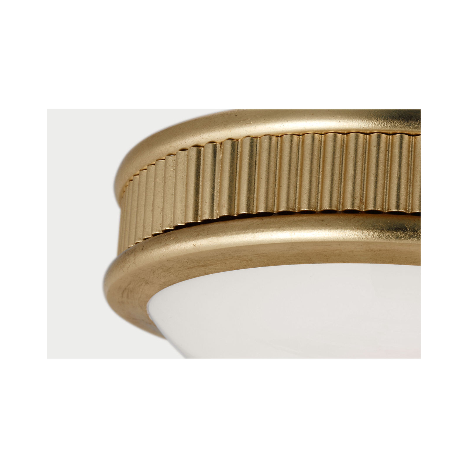 Rigsby Flush Mount, 3" H x 8" W x 8" D, Gild