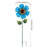 Flower Spinner Stake - Blue