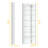 Svenn 16'' W X 70'' H Brushed Nickel Recessed Lighted Medicine Cabinet With 5 Adjustable Shelves, Beveled Design, Defogger, Outlets & Usbs-1636778409-1626970566