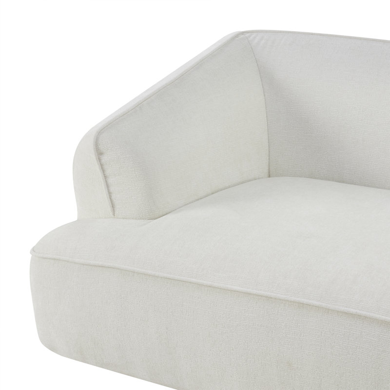 Canapé modulaire Boneless Alto, Blanc