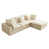 Blanc beige est en rupture de stock