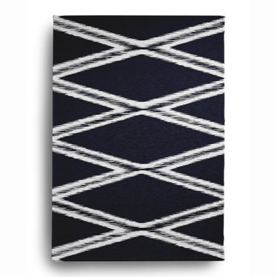 Chenille Geometric Indoor Rug