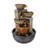 Weather Resistant Cascade Fountain with Light