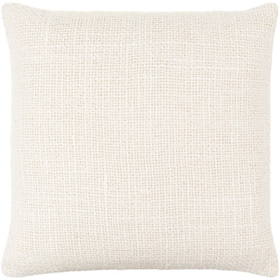 Coussin carré en mélange de lin Mansi Ronnie