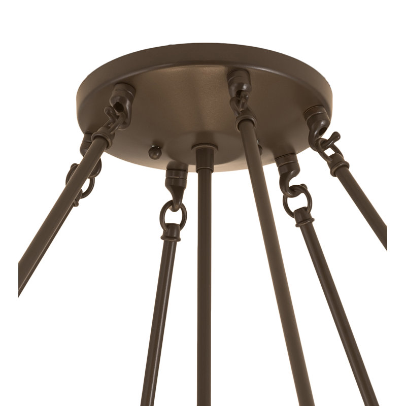 Madison 8 - Light Semi Flush Mount