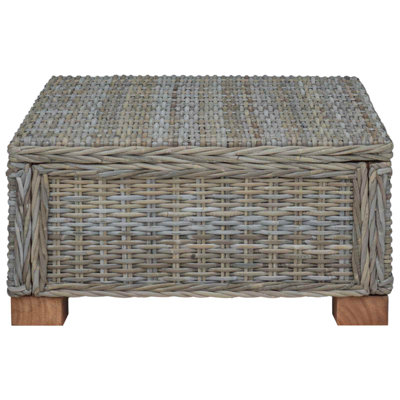 Rectangle Solid Wood Outdoor Coffee Table - 60 cm W 67 cm D