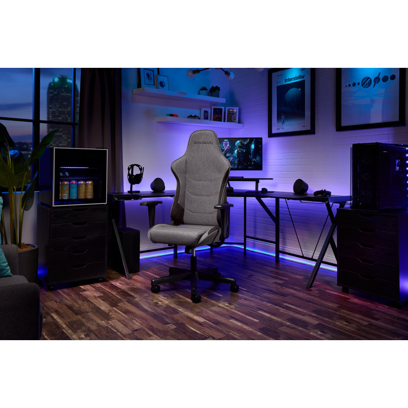 RESPAWN 110 Gaming Chair - Gamer Chair PC Computer Chair, Ergonomic Gaming Chairs, Office Chair with Integrated Headrest, Gaming Chair for Adults 135 Degree Recline with Angle Lock