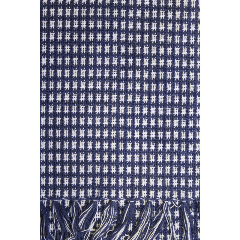 Nappe châtaigne en coton à 100 % Gingham, 70 po x 52 po, Marin