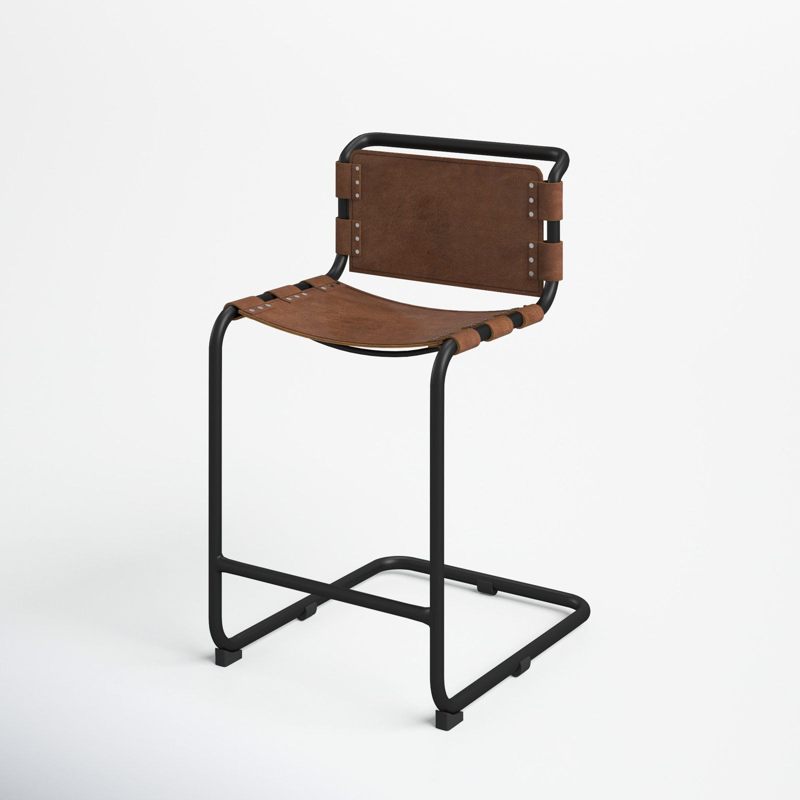 Otelia Counter & Bar Stool, Counter Stool (26” Seat Height),  Light Brown