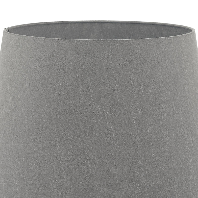 26cm H Fabric Empire Lamp Shade ( Screw On ), Grey