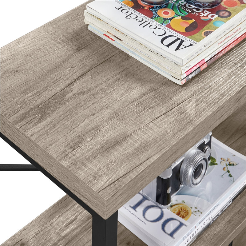 Hoder 55'' Console Table, Gray